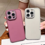 Capa SPACE Acrílico Fosca Anti Impacto Para Xiaomi Redmi Note 14 4G Note 14 5G com buraco de fino protege a câmera