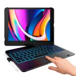 Capa Teclado TYPECASE para iPad 10.2 e 10.5 pol. Preta
