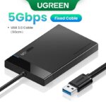 Gabinete De Disko Resistente Externo Usb 3.1 Para Sata Iii Ugreen (2.5 ")