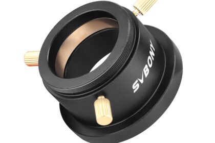 SVBONY SA404 Adaptador de telescópio M48 a M42 1,25 polegadas com roscas macho para câmera SLR conectar a luneta