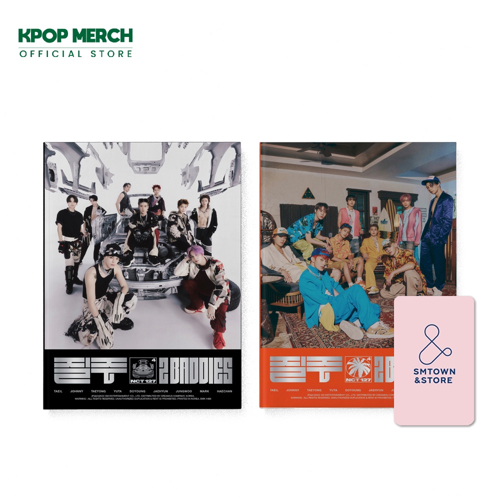 (SM Store POB) NCT 127-4o Álbum Jilju [2 Baddies]