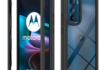 Para Motorola Edge 30 Corpo Inteiro Transparente Bumper Híbrido Armadura Capa À Prova De Choque
