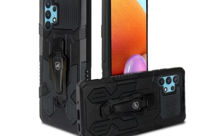 Capa Case Capinnha Clip Gshield Samsung Galaxy A32 5G Kickstand Militar Original