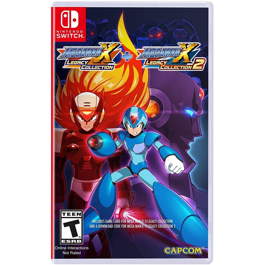 Mega Man X Legacy Collection 1+2 Switch Midia Fisica