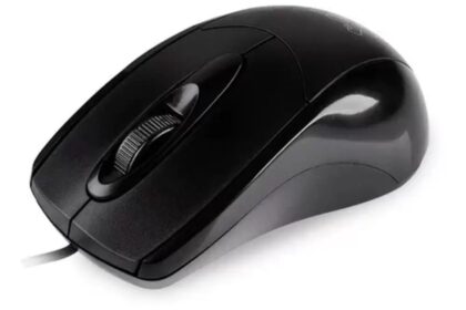 Mouse Óptico 1000DPI Maxprint Com Fio Preto