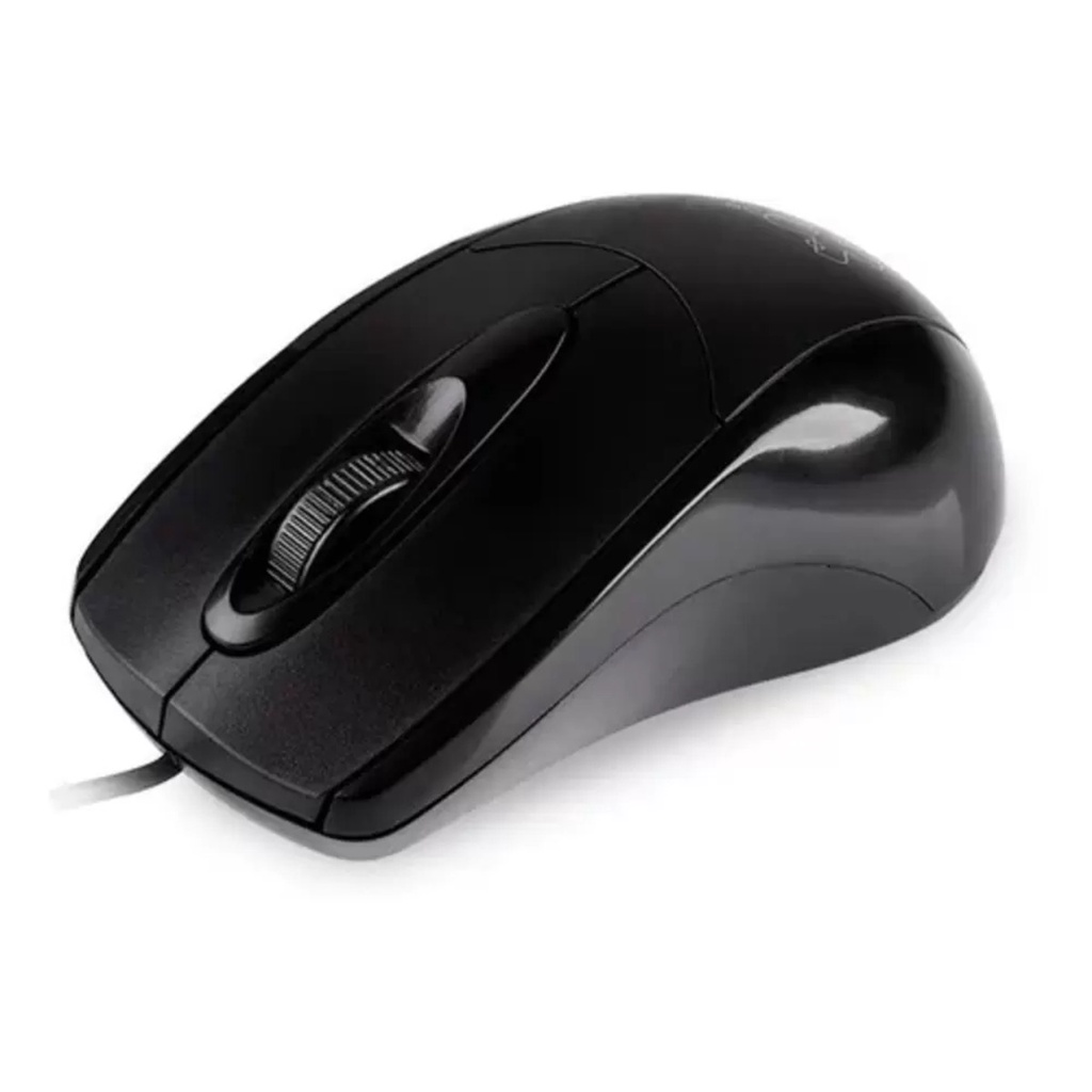 Mouse Óptico 1000DPI Maxprint Com Fio Preto