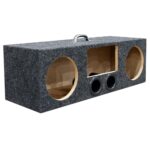 Caixa De Som Vazia Ativa 2 De 6 Polegadas + Alça + Furo Multimidia