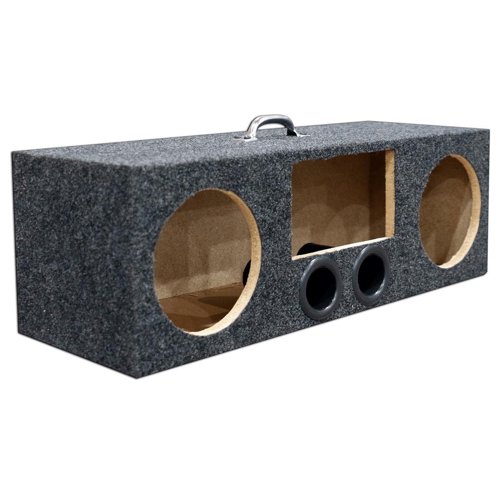 Caixa De Som Vazia Ativa 2 De 6 Polegadas + Alça + Furo Multimidia