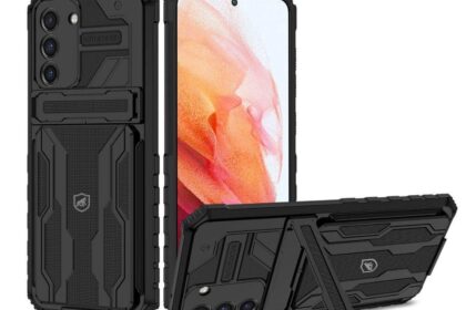 Capa Case Capinha Guardian para Samsung Galaxy S21 FE – Proteção Reforçada, Porta-Cartão - Gshield
