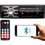 Som Carro Auto Radio Fm Usb Mp3 Pen Drive Cartão Sd Aux