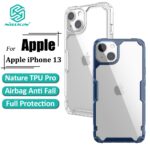 Nillkin Nature Pro TPU Capa Para iPhone 13 Phone Case Ultra Fina E Transparente À Prova De Choque Tampa Traseira Macia