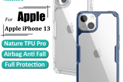Nillkin Nature Pro TPU Capa Para iPhone 13 Phone Case Ultra Fina E Transparente À Prova De Choque Tampa Traseira Macia