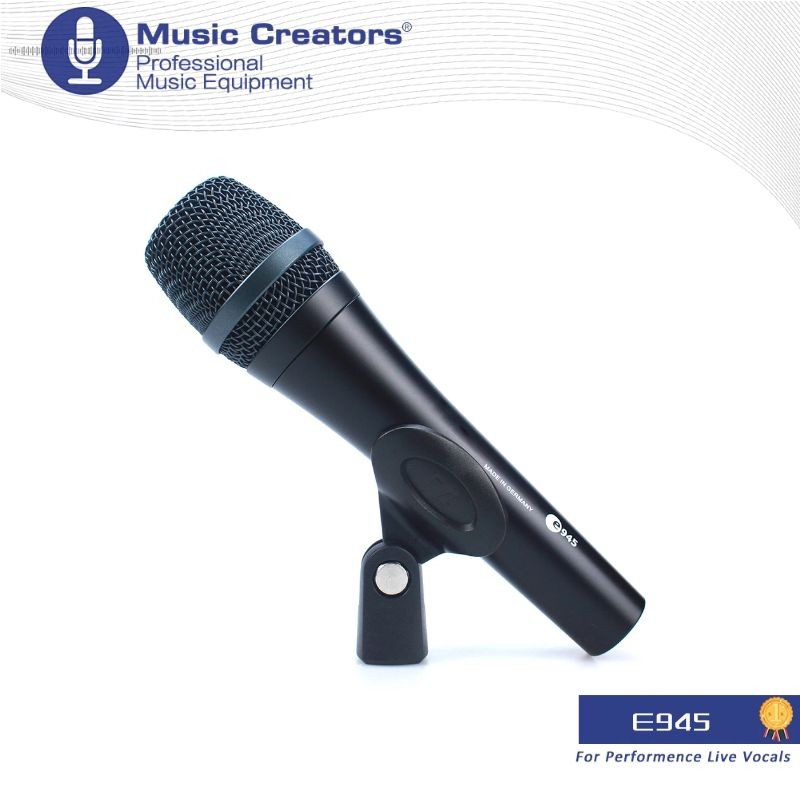 E945 Microfone vocal Dinâmico super-Cardióide Com Fio Embalagem individual Única Para Karaoke E Live Sound Performance