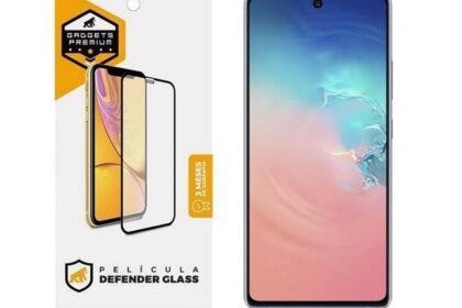 Película Defender Glass para Samsung Galaxy S10 Lite - Preta - Gshield