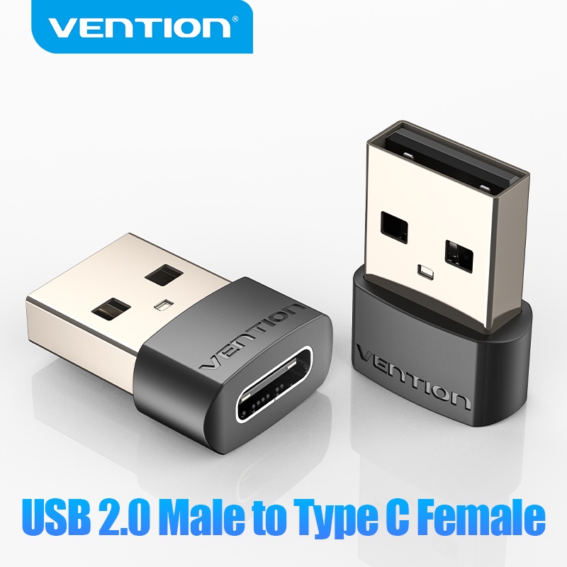 VENTION OTG USB-A Para Porta Adaptador Tipo C 3A 480Mbps iPhone Série 12 Cabo De Carregamento PD