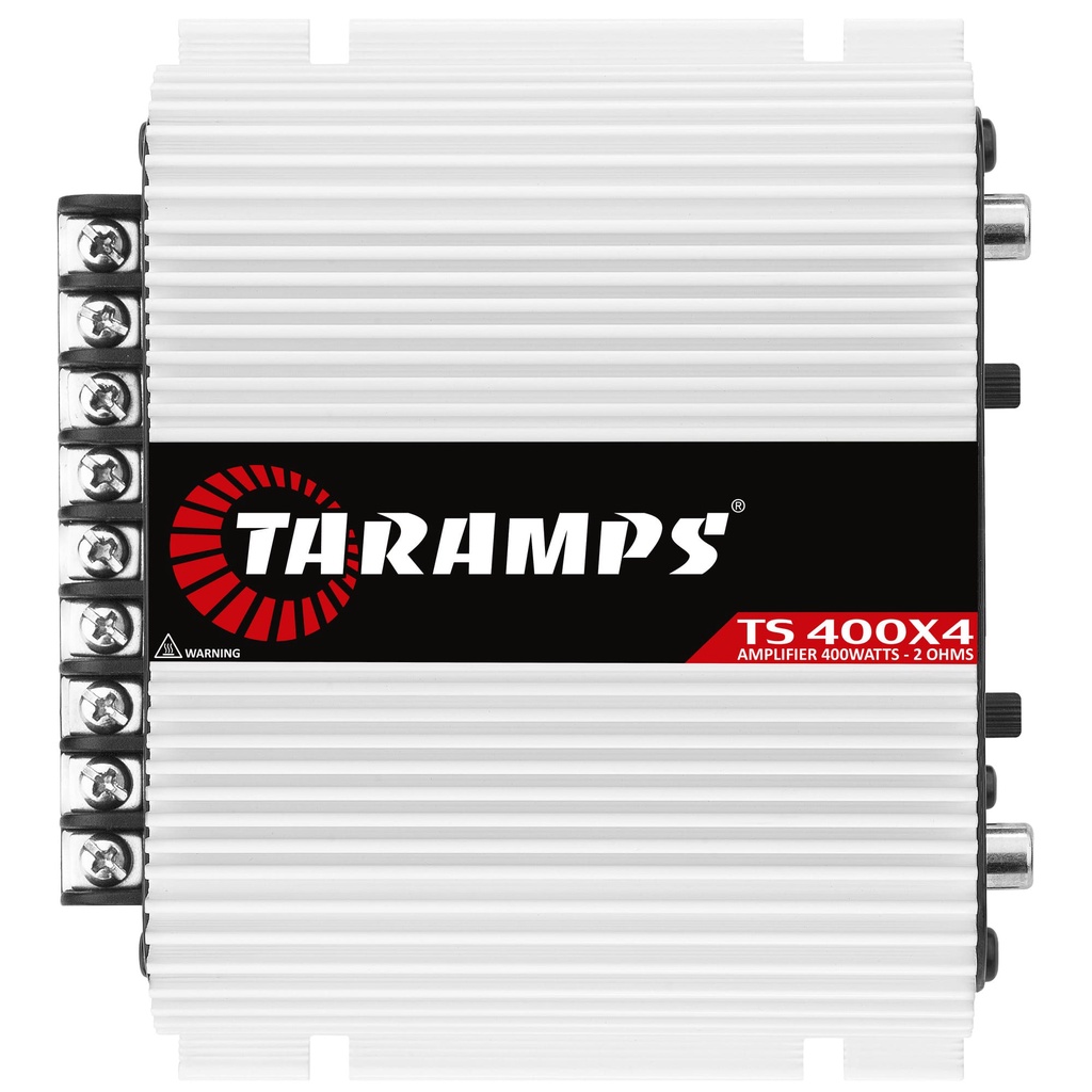 Módulo Amplificador Taramps TS 400x4 400W RMS 4 Canais 2 Ohms TS400 Potencia 400 Pequeno