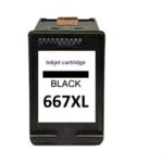 Cartucho de Tinta 667 Preto 667XL Compatível - Mais Tinta para 1275 2374 2375 2774 2376 2775 2776 6475