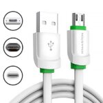 Cabo Carregador Rápido 2 Metros Iphone Tipo C V8 Micro USB Samsung Xiaomi