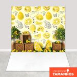 Fundo Fotográfico Quitanda de Limão Em Tecido FFC-753