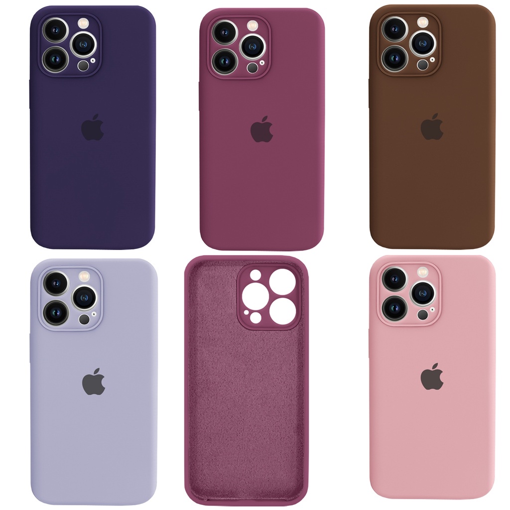 Capinha Silicone para iPhone 14 Pro Proteção de Câmera Qualidade Premium