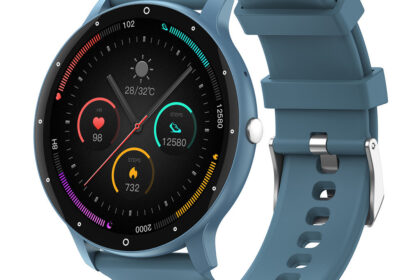 Relógio Smartwatch Zwear Zl02c Pro Tela 1.28 pol. Azul