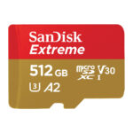 Cartão Memória Micro Sd Sandisk 512gb MicroSd Extreme 190Mbs