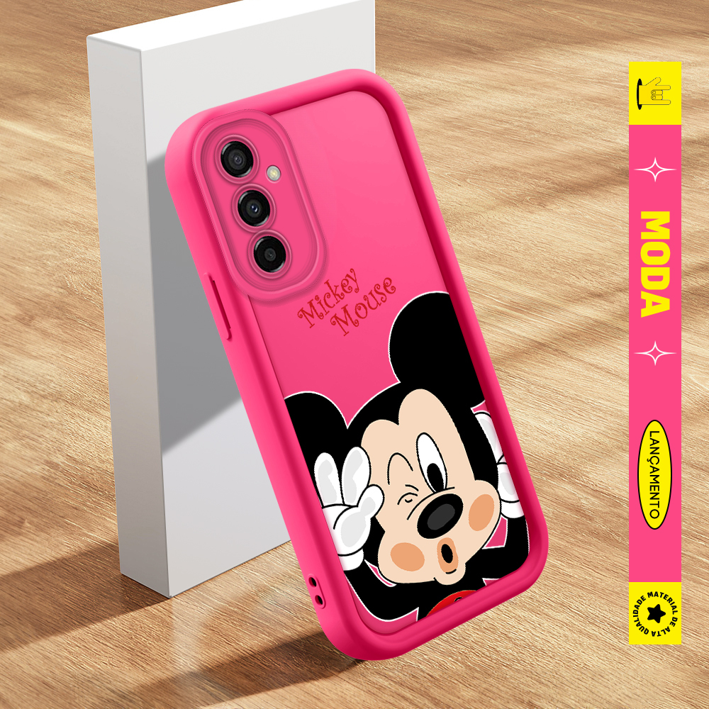 Capa Para Samsung Galaxy M23 M13 4G 5G Capinha De Celular Silicone Macia Protetora Do Telefone Móvel Caso Mickey 0476