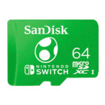 Cartão Memória Micro Sd Sandisk 64gb p/Nintendo 100Mbs