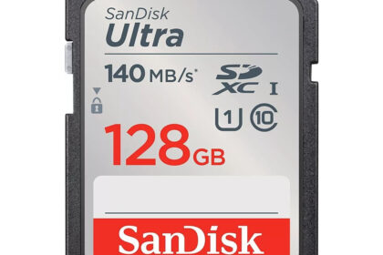 Cartão de Memória Sandisk 128gb Cartão Sd Ultra 140Mbs c10