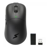Mouse Gamer SuperFrame Flick Pro, Sem Fio, 26.000 DPI, 5 Botões, Black, Flick Pro Black
