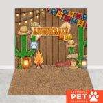 Fundo Fotográfico Pet Festa Junina Arraiá Em Tecido 1,20x1,70m - PET-112