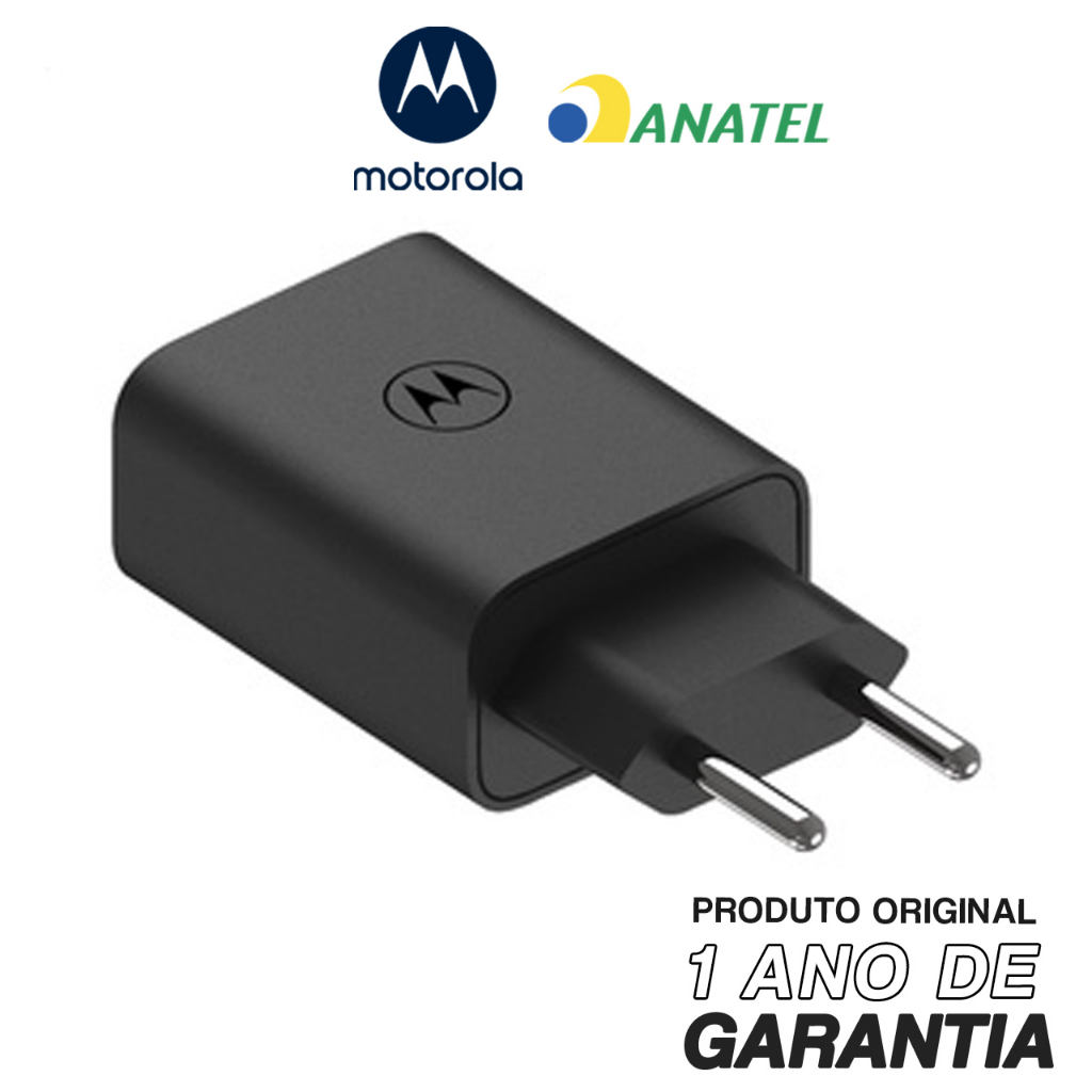 Carregador Portátil De Parede Motorola Turbo Power 30w Sem Embalagem