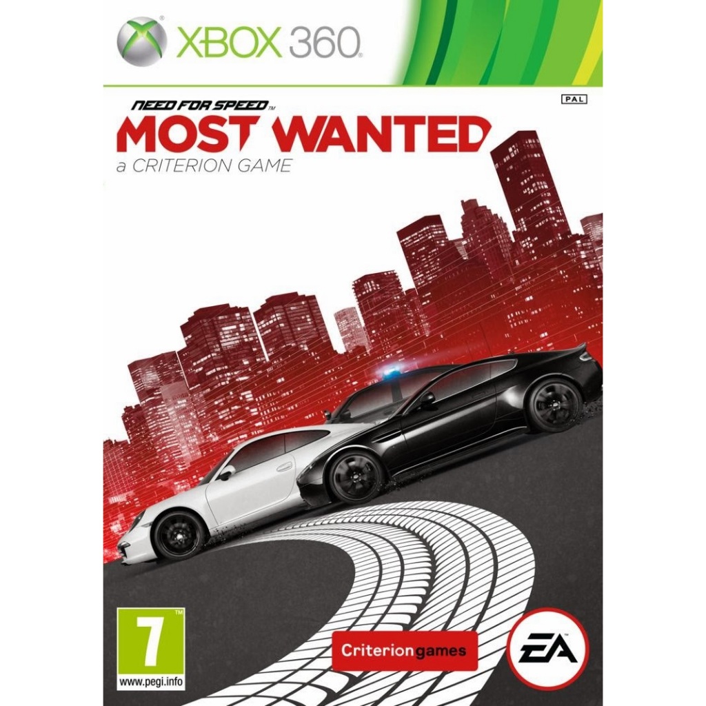 need for speed most wanted a criterion game midia fisica - xbox 360