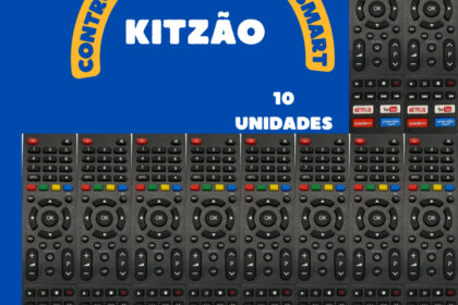 Kit Controle Remoto Tv Philco Tecla Netflix Prime Video globoplay