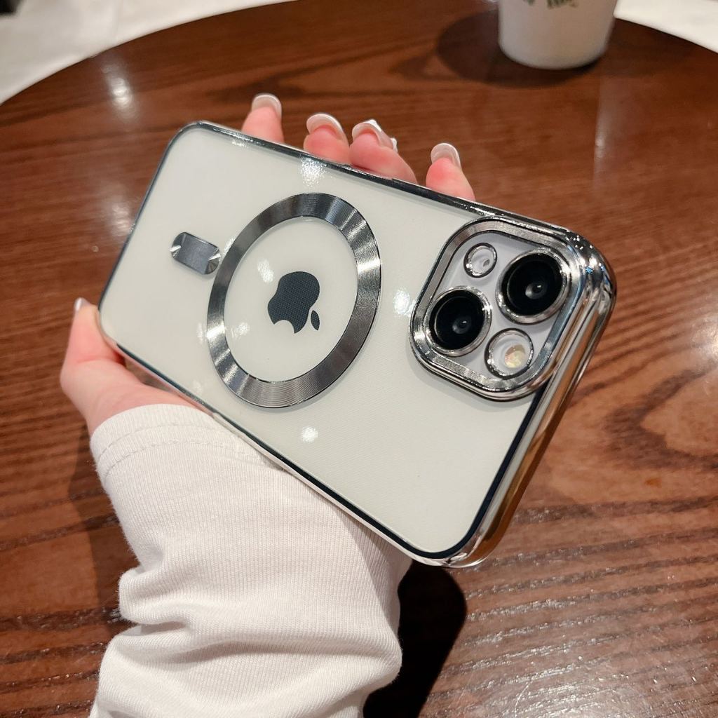 Capa Capinha case iPhone 11 12 13 14 15 16 16E Pro Max Plus Silicone Alta Qualidade Com MagSafe CX01