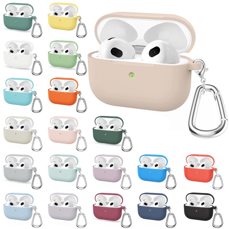 Capa Case Silicone Protetora para fone apple AirPods pro 1 2 3