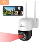 H'maston CM-03 Câmera Segurança Wifi Ip Inteligente Rastreamento 360°