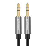 Cabo de Áudio Auxiliar P2 Ugreen 3.5mm Macho 1,5 Metros Preto