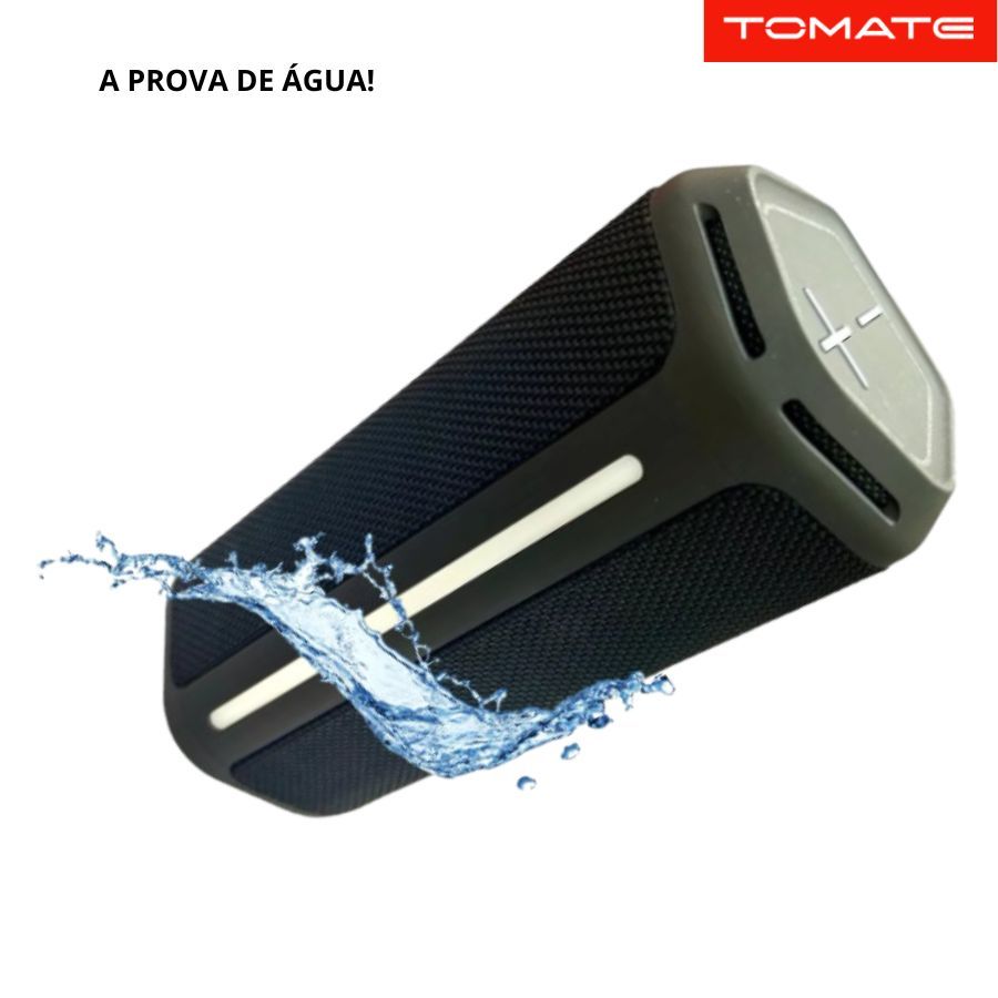 Caixa De Som Bluetooth Prova D Água Tomate 16w MTS-6002