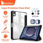 BETTDOW iPad Pro 112018-2022 Air 4/5 Air6 Gen 10 10.9 Capa protetora de acrílico para iPad com compartimento para