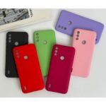 Capinha Capa Case compatível Para - E7 Power - Motorola Silicone Aveludado