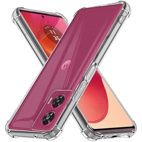 Capinha Anti Impacto Motorola Edge 50 Fusion xt2429-4 (tela 6.7) com borda transparente