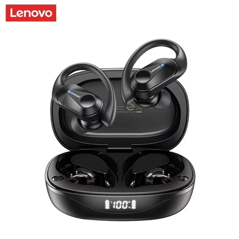 ENVIAMOS RÁPIDO - FONE BLUETOOTH LENOVO LP75 ORIGINAL - ACADEMIA, CROSS FIT, CAMINHADA