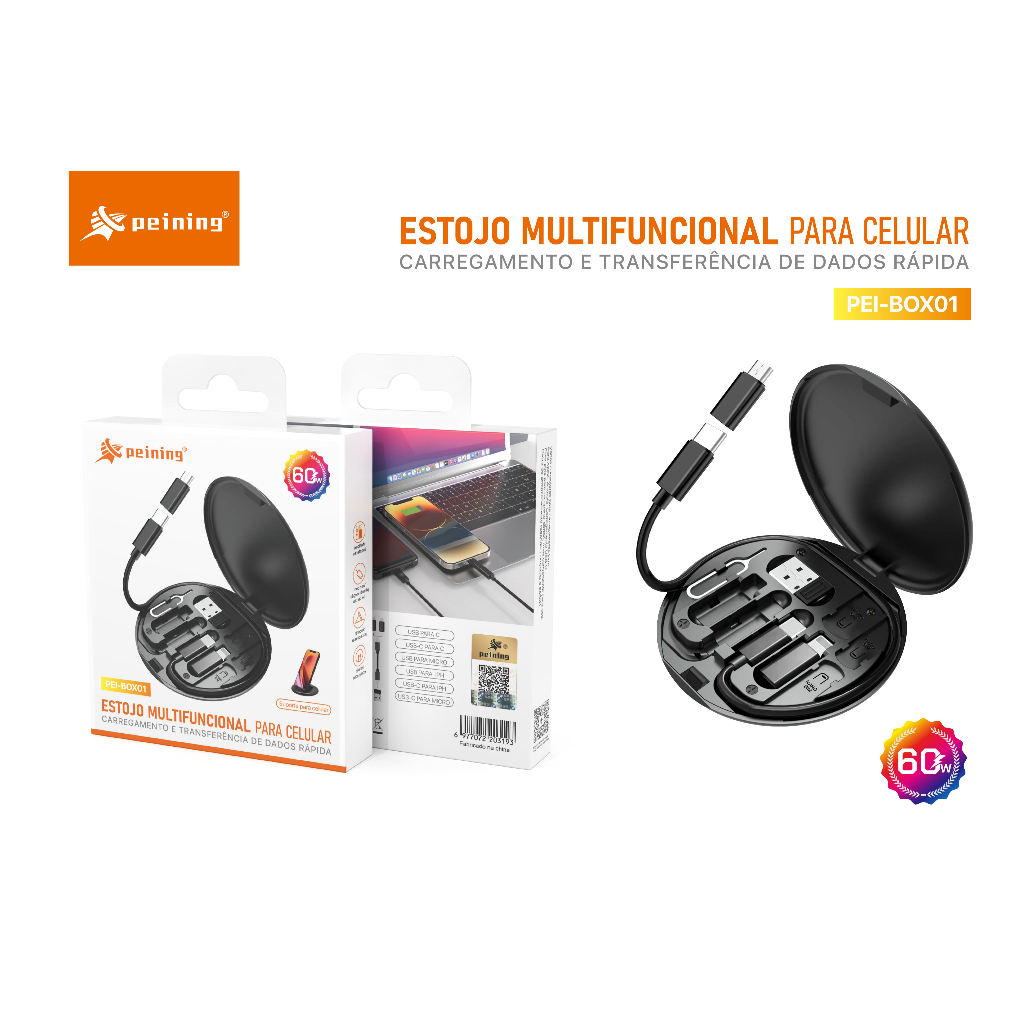 PEINING ESTOJO MULTIFUNCIONAL PARA CELULAR PEI-BOX01