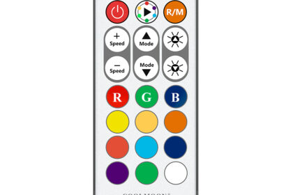 Controle Remoto Para Controladoras ARGB Coolmoon + Pilha