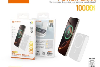 POWER BANK DE INDUCAO 10000Mah WUP-758