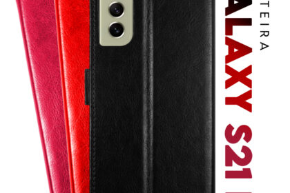 Capa Carteira Couro PRETA para Samsung Galaxy S21 FE G990 tela 6.4 pol - Cell In Power25