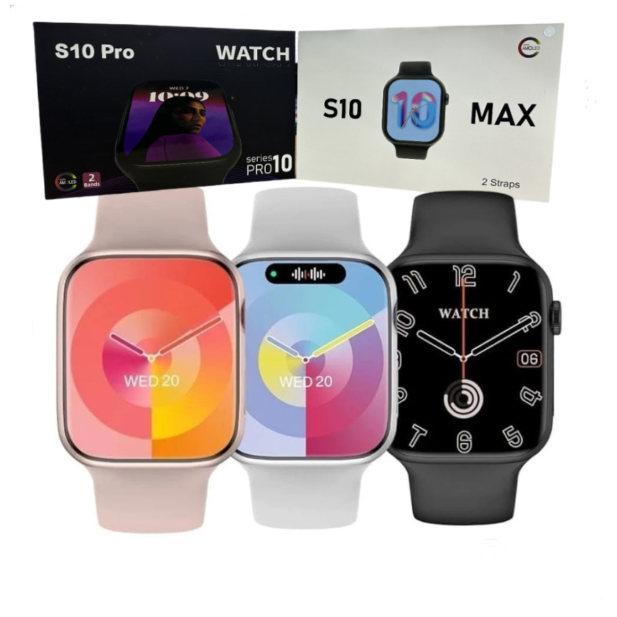 Smartwatch Relógio Inteligente S10 Serie 10 Amoled Relógios masculinos e femininos