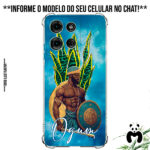 Capa Case Personalizada Umbanda Ogum Orixás Entidades Terreiro Ogunhê Patacori Macumba Religião Fé