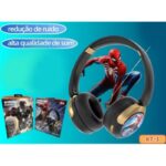 Fone de Ouvido Bluetooth Super Heróis Wireless Headphone Bass KT-3